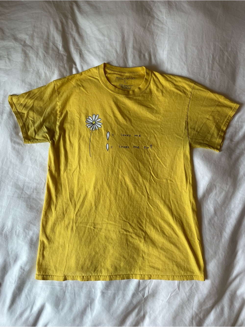 Yellow Daisy Graphic Tee - Men